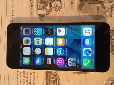 Лот: 7784558. Фото: 1. iPhone 5с 16GB white a1507. Смартфоны