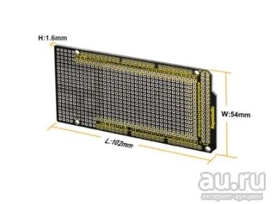 Лот: 16977419. Фото: 1. Arduino MEGA 2560 R3 шилд под... Печатные платы