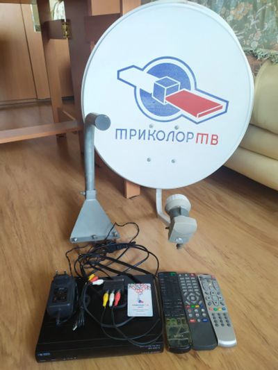 Лот: 20508488. Фото: 1. Комплект для спутникового ТВ телевидения... Цифровое, спутниковое ТВ