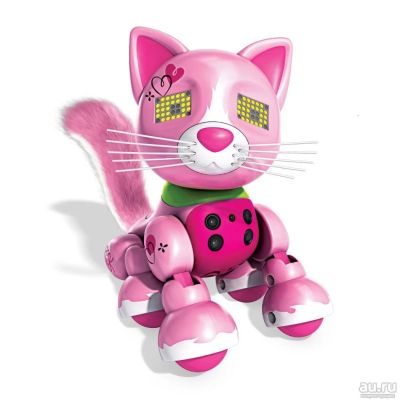 Лот: 9003439. Фото: 1. Интерактивный котенок Zoomer Meowzies... Развивающие