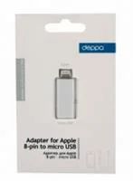 Лот: 3939071. Фото: 1. Переходник Deppa для Apple micro... Дата-кабели, переходники