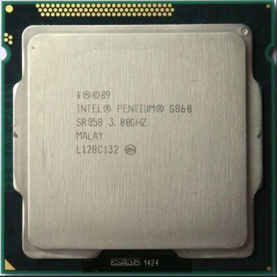 Лот: 13984216. Фото: 1. Intel pentium g860 с рубля. Процессоры