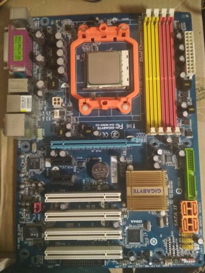 Лот: 15856807. Фото: 1. С рубля! Комплект Gigabyte GA-M5S6-S3... Комплекты запчастей