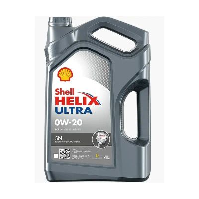 Лот: 14701551. Фото: 1. SHELL Helix Ultra 0W20 SN, 4л. Масла, жидкости