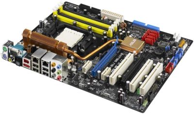 Лот: 11269135. Фото: 1. Материнская плата Asus m2n-sli... Материнские платы