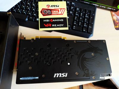 Лот: 14777232. Фото: 1. Видеокарта MSI GeForce GTX 1060... Видеокарты
