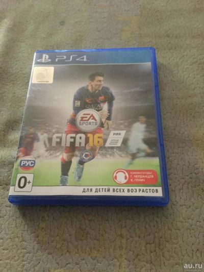 Лот: 8117553. Фото: 1. Fifa 16 ps4. Игры для консолей