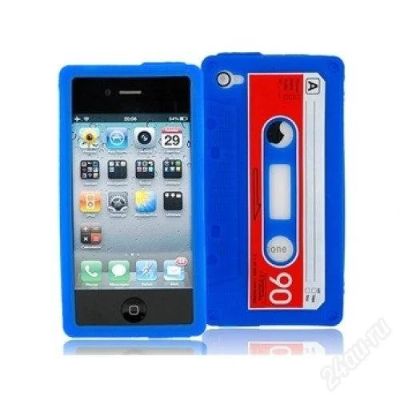 Лот: 1569202. Фото: 1. чехлы для iphone 4 в виде кассеты... Чехлы, бамперы