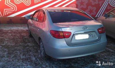 Лот: 4963659. Фото: 1. Hyundai Avante 2008 года. Серебристая... Автомобили