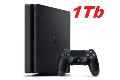 Лот: 11483273. Фото: 1. Playstation 4 (ps4) Slim CUH-2108A... Консоли