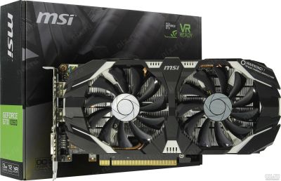 Лот: 16955458. Фото: 1. MSI GeForce GTX 1060 3GB OC. Видеокарты