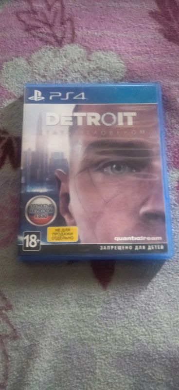 Лот: 20568540. Фото: 1. Detroit Стать человеком. Игры для консолей