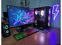 Лот: 18353096. Фото: 1. Игровой пк Ryzen 3100 /16GB/ RX... Компьютеры в сборе