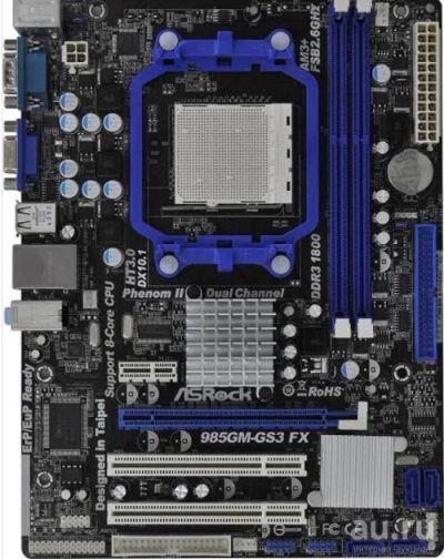 Лот: 12333321. Фото: 1. Материнская плата asrock am3+. Материнские платы