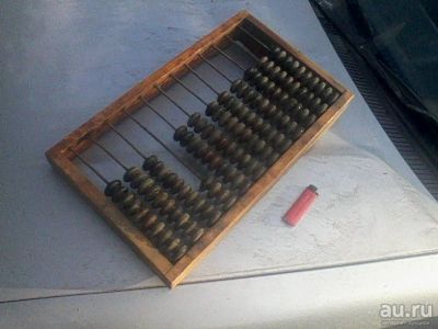 Лот: 9989852. Фото: 1. счёты большие конторские , кости... Орудия труда