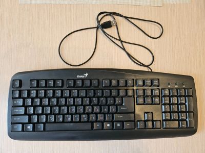 Лот: 23699917. Фото: 1. Клавиатура Genius KB-110 Black... Клавиатуры и мыши