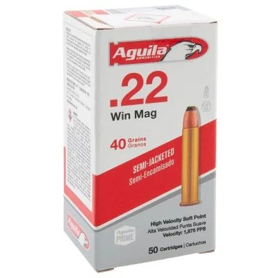 Лот: 18265737. Фото: 1. Патроны .22 WM Aguila HV SP 40... Патроны