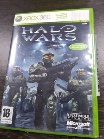 Лот: 15525651. Фото: 1. Halo Wars. Лицензионный диск для... Игры для консолей