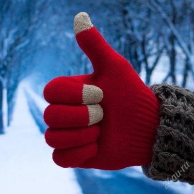 Лот: 2234865. Фото: 1. Перчатки iFingers Red. Перчатки, варежки, митенки