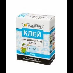 Лот: 6898549. Фото: 1. Клей для флизелиновых обоев ЛАКРА... Клеи, герметики, пена монтажная, клейкие ленты