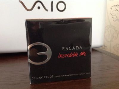 Лот: 3947159. Фото: 1. Аромат Escada incredible me 50мл. Женская парфюмерия