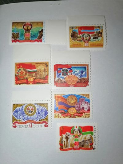 Лот: 24850252. Фото: 1. Набор марок СССР. Союзные республики. Марки