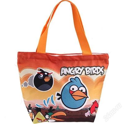 Лот: 1437281. Фото: 1. Сумка Angry Birds Pattern Single... Сумки