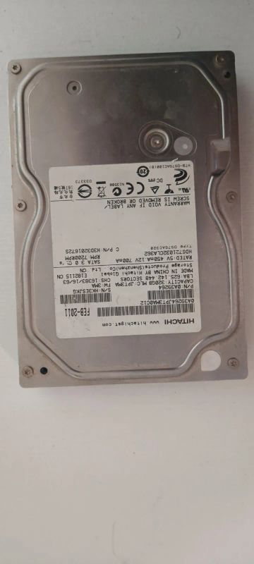 Лот: 19930471. Фото: 1. HHD Hitachi 320 gb. Жёсткие диски (HDD)