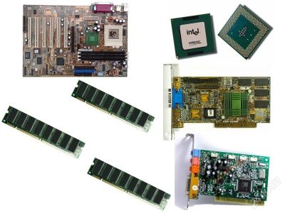 Лот: 792903. Фото: 1. Материнская плата ASUS TUSL2-C... Материнские платы