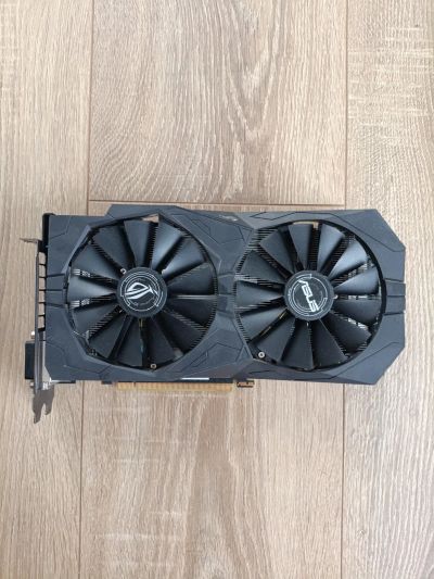 Лот: 23448959. Фото: 1. Видеокарта Asus Rog Strix rx570... Видеокарты
