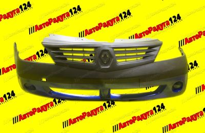 Лот: 18670848. Фото: 1. Бампер Renault Logan, Рено Логан... Кузов