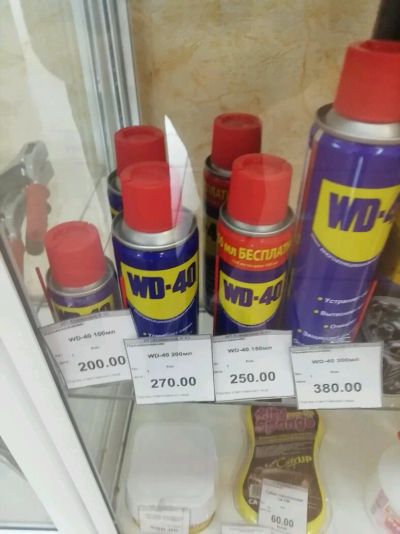 Лот: 13995496. Фото: 1. Wd40. Средства по уходу