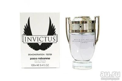 Лот: 8830105. Фото: 1. Paco Rabanne Invictus 100ml (Lux... Мужская парфюмерия