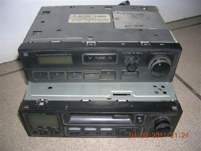Лот: 753413. Фото: 1. Кассетник+рессивер от Тойоты. Автомагнитолы