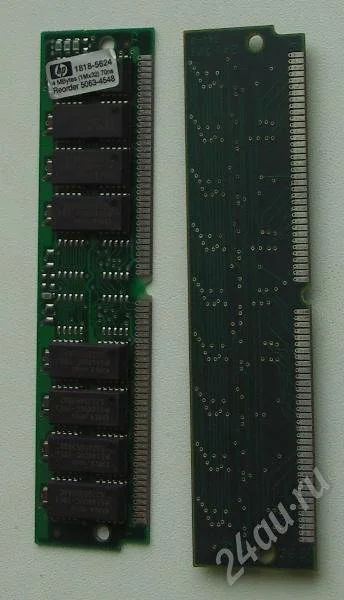 Лот: 166048. Фото: 1. суперпамять SIMM 4Mb hewlett packard. Оперативная память