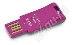 Лот: 602616. Фото: 1. Kingston DT Mini Slim 16GB. USB-флеш карты