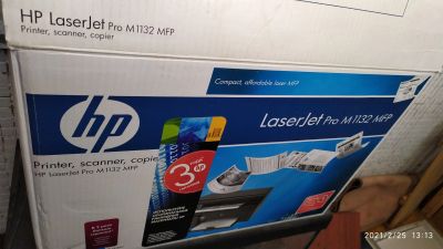 Лот: 17389243. Фото: 1. МФУ HP LaserJet M1132 MFP. МФУ и копировальные аппараты