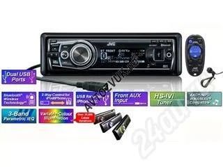 Лот: 405678. Фото: 1. JVC KD-R907. Автомагнитолы