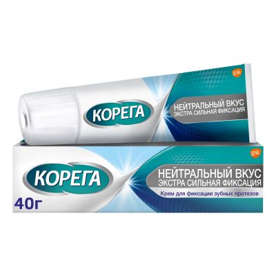 Лот: 23711983. Фото: 1. Корега крем для фиксации зубн... Лекарства