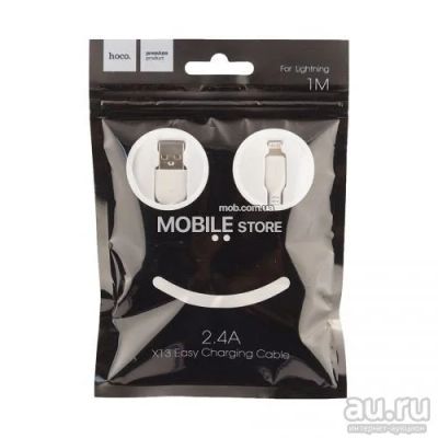 Лот: 12977575. Фото: 1. Кабель HOCO X13 EASY Charged Lightning... Дата-кабели, переходники