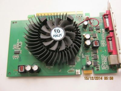 Лот: 4871856. Фото: 1. Видеокарта Geforce 8600 GT PCI-E... Видеокарты