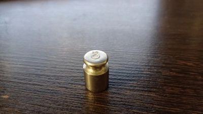 Лот: 20851715. Фото: 1. Гирька гиря 20гр. Контрольно-измерительное оборудование