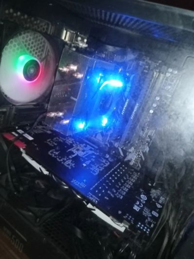 Лот: 18421339. Фото: 1. Комплект на Ryzen 5 2600, B450M... Комплекты запчастей