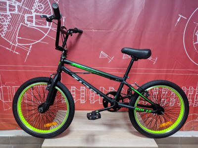 Лот: 15789459. Фото: 1. Велосипед Bmx Rise Black. Велосипеды