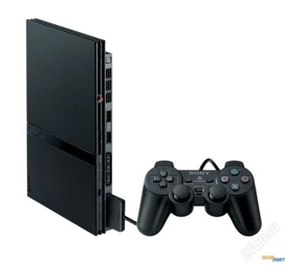 Лот: 1432421. Фото: 1. PS 2 + 7 дисков!!!))). Игровые приставки, консоли