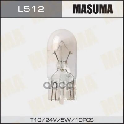 Лот: 24731694. Фото: 1. Лампа Б/Ц Masuma 24V 5W T10 (Уп... Разное