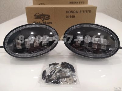Лот: 17809160. Фото: 1. LED птф Honda Accord, Fit, Stream... Оптика и освещение