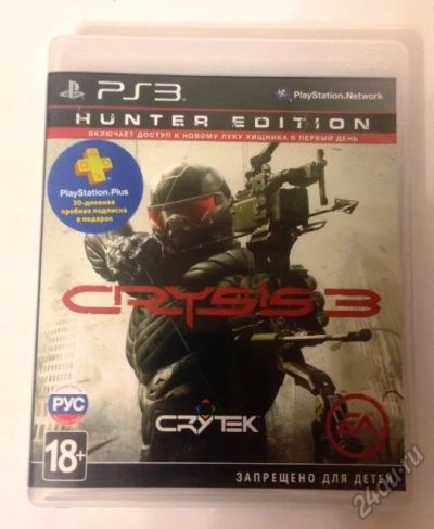 Лот: 5543409. Фото: 1. Диск Crysis 3 для PS3 (Playstation... Игры для консолей