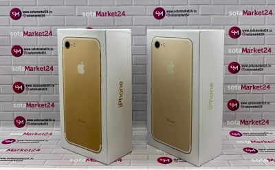 Лот: 17230772. Фото: 1. Apple iPhone 7 32Gb Gold. Стекло... Смартфоны