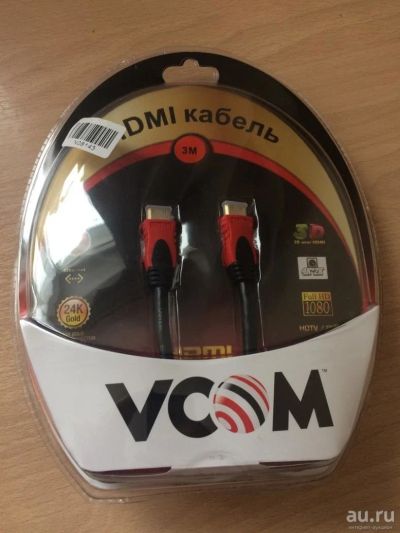 Лот: 9386374. Фото: 1. mini HDMI кабель 1,4 VCOM 19м... Шлейфы, кабели, переходники